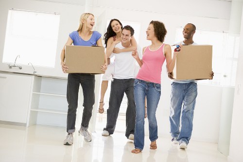 Removal team planning a local move in Uxbridge