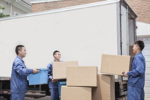 Furniture storage collection and loading for a local Uxbridge property