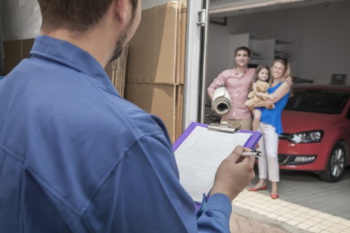 Inspection and reporting of a safety issue in a storage area