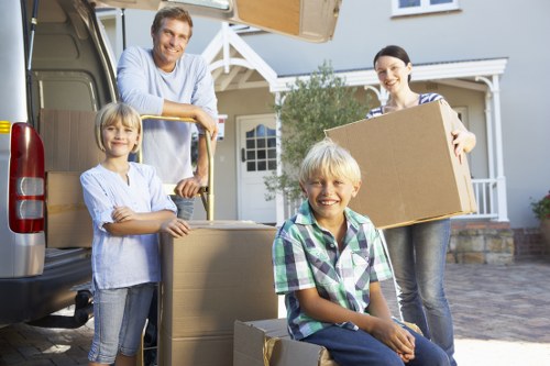 Local removals team planning access and parking in Uxbridge